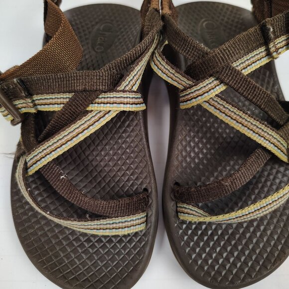 Chaco Brown Outdoor Hiking Active Sandals Little Kids sz 10 - Picture 7 of 10